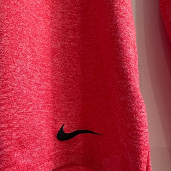 Nike Red Dri-Fit Long Sleeve Hoodie - M - Picture 3 of 6